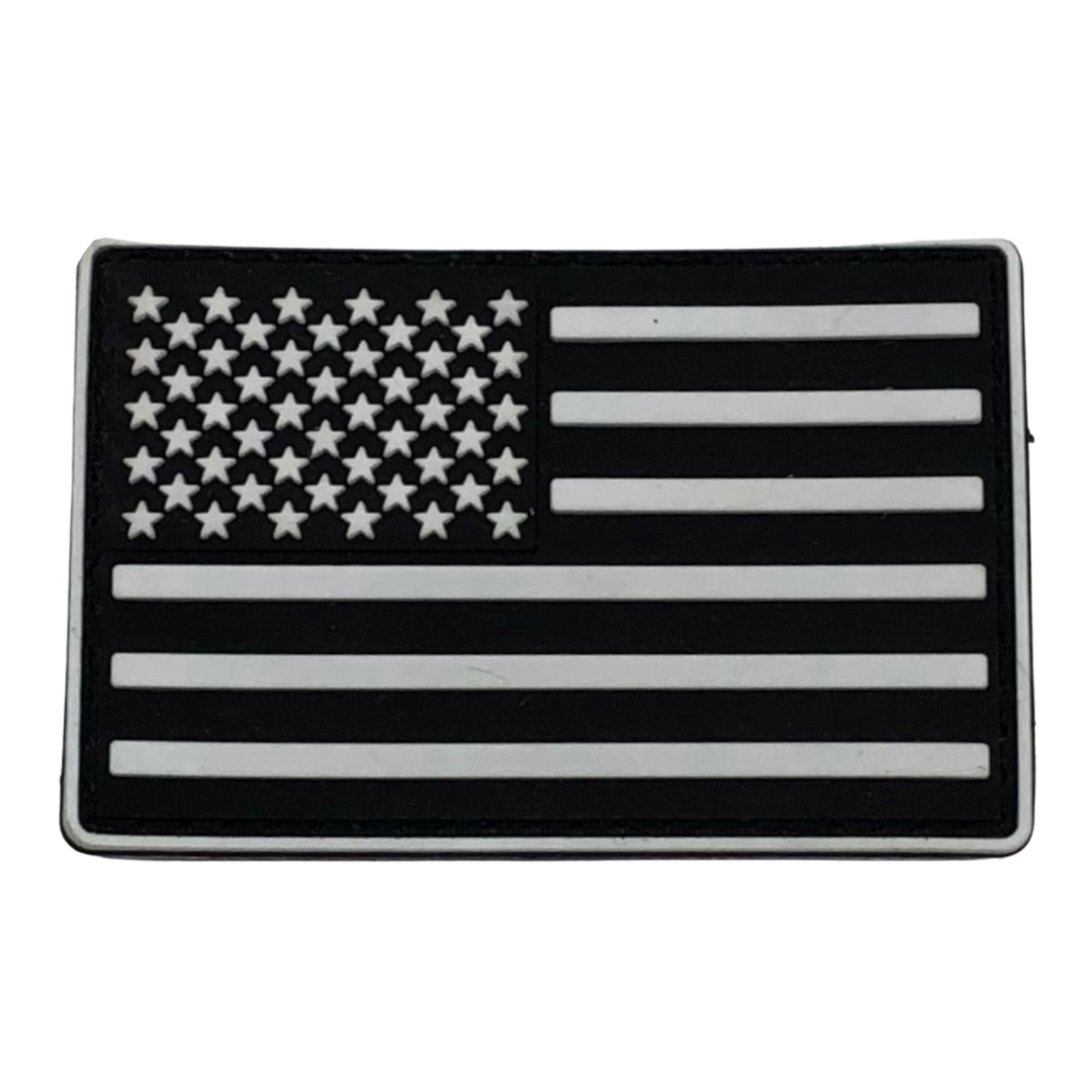 American Flag PVC-Velcro Patch