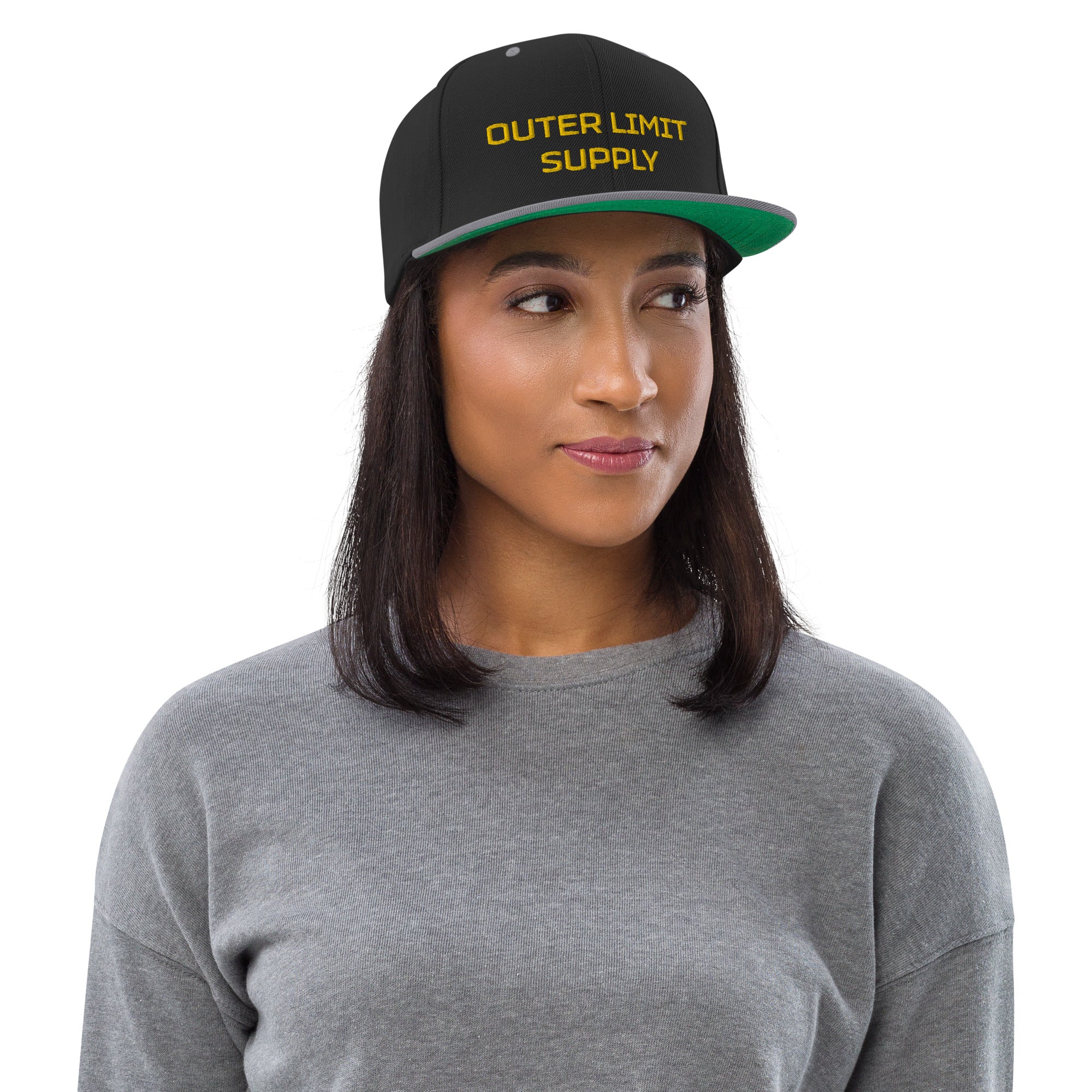 Outer Limit Supply "Gold Bold" Embroidered Snapback Hat